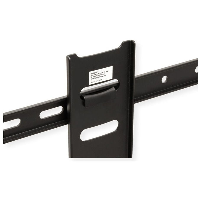 Value 17.99.1188 Supporto TV a Parete 43'' 90'' Inclinabile Rotabile VESA 600x400 mm Max 50 Kg colore Nero