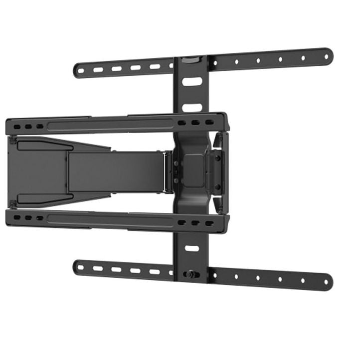 Value 17.99.1188 Supporto TV a Parete 43'' 90'' Inclinabile Rotabile VESA 600x400 mm Max 50 Kg colore Nero