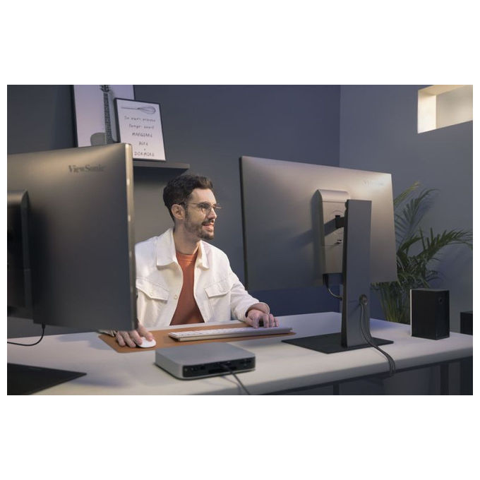 ViewSonic VP2788-5K Monitor PC 27'' 5K Ultra HD IPS LED 500 cd-m² HDR400 Thunderbolt 4 Hub USB colore Nero