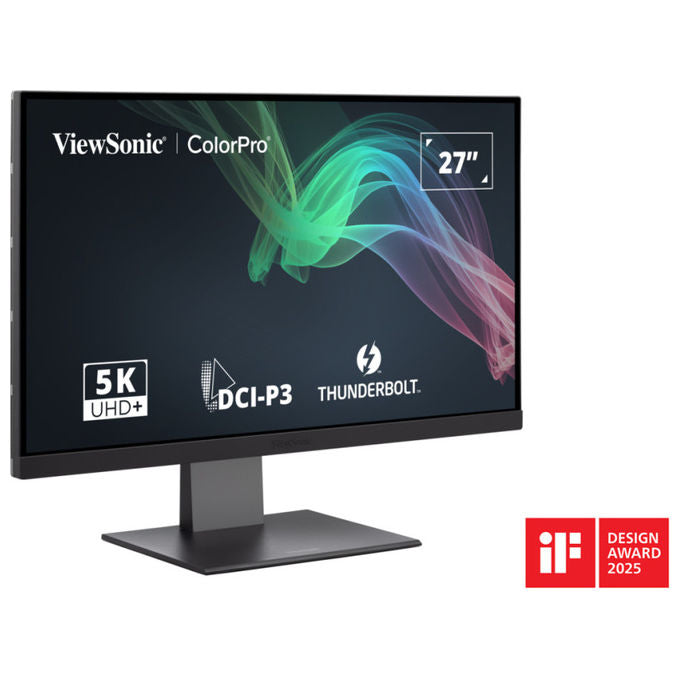 ViewSonic VP2788-5K Monitor PC 27'' 5K Ultra HD IPS LED 500 cd-m² HDR400 Thunderbolt 4 Hub USB colore Nero