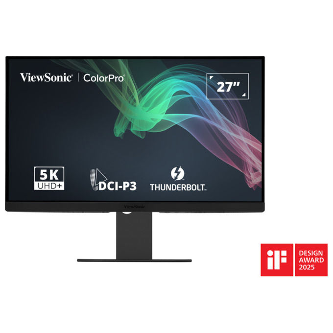 ViewSonic VP2788-5K Monitor PC 27'' 5K Ultra HD IPS LED 500 cd-m² HDR400 Thunderbolt 4 Hub USB colore Nero