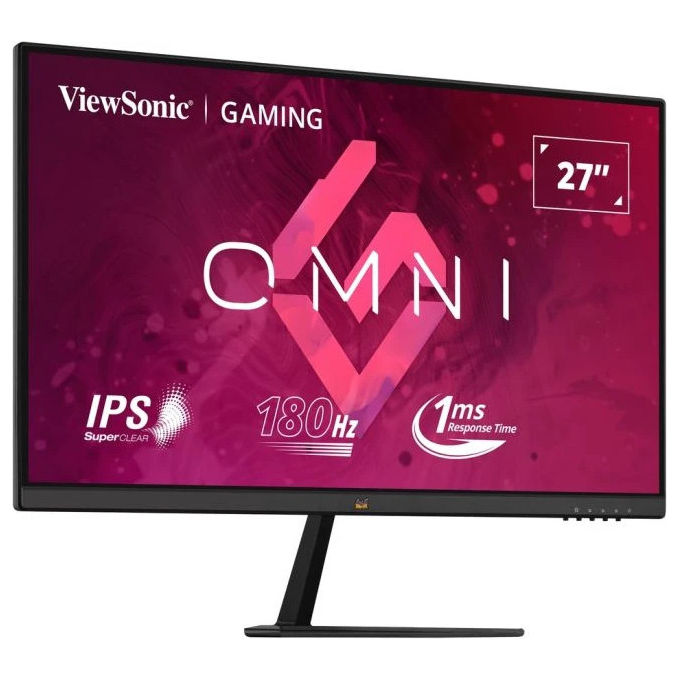 ViewSonic VX2779-HD-PRO OMNI Monitor Gaming 27'' Full HD IPS 180Hz 1ms AMD FreeSync HDR10 colore Nero