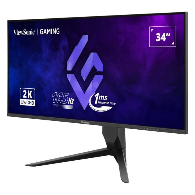 ViewSonic VX3480-2K-PRO Monitor PC 34'' UltraWide Quad HD VA 3440x1440 165Hz 1ms HDR10 FreeSync Premium colore Nero