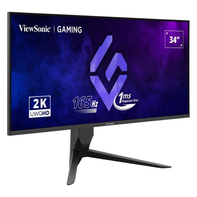ViewSonic VX3480-2K-PRO Monitor PC 34'' UltraWide Quad HD VA 3440x1440 165Hz 1ms HDR10 FreeSync Premium colore Nero
