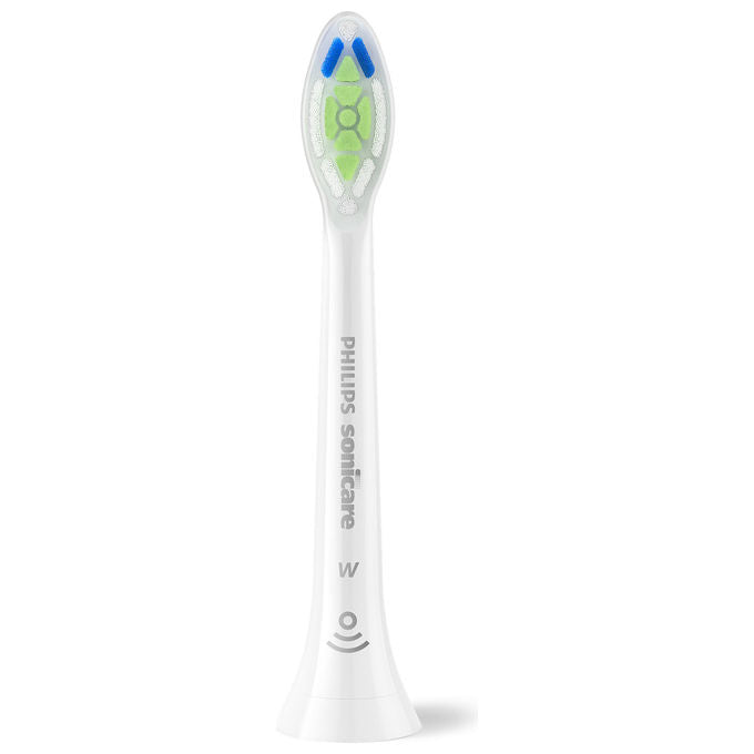 Philips HX6066-87 Sonicare Optimal White Testine di Ricambio Spazzolino Elettrico 6 Pezzi BrushSync colore Bianco
