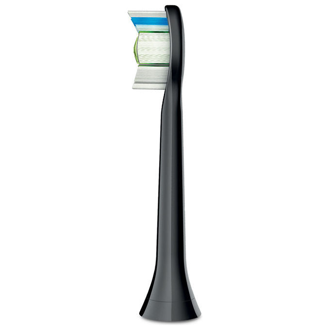 Philips HX6066-88 Sonicare Optimal White Testine di Ricambio Spazzolino Elettrico 6 pz 62000 movimenti-min colore Nero