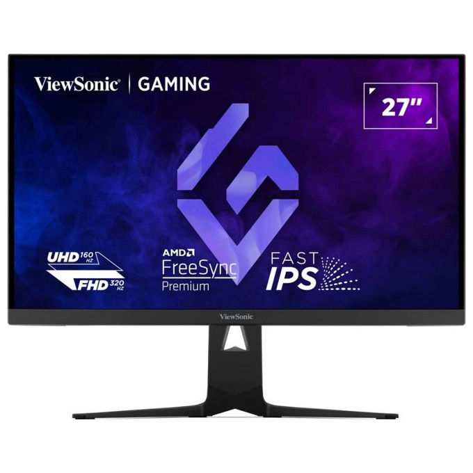 Viewsonic, Monitor Gaming XG275D1-4K, 27'' UHD 4K, 0.5ms, HDMI 2.1, FreeSync, G-Sync, Nero
