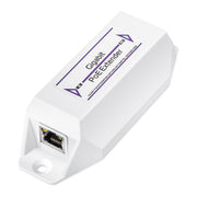 Cudy, Adattatore PoE Gigabit Ethernet, Estensore PoE+, Compatibile IEEE 802.3af-at, Bianco