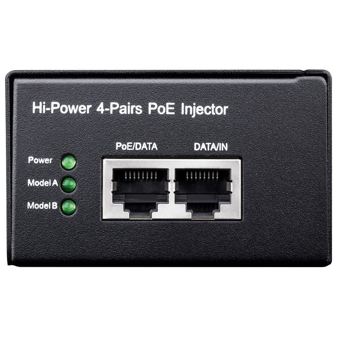 Cudy, Iniettore Gigabit PoE+-PoE 60W, Adattatore Ethernet, Nero