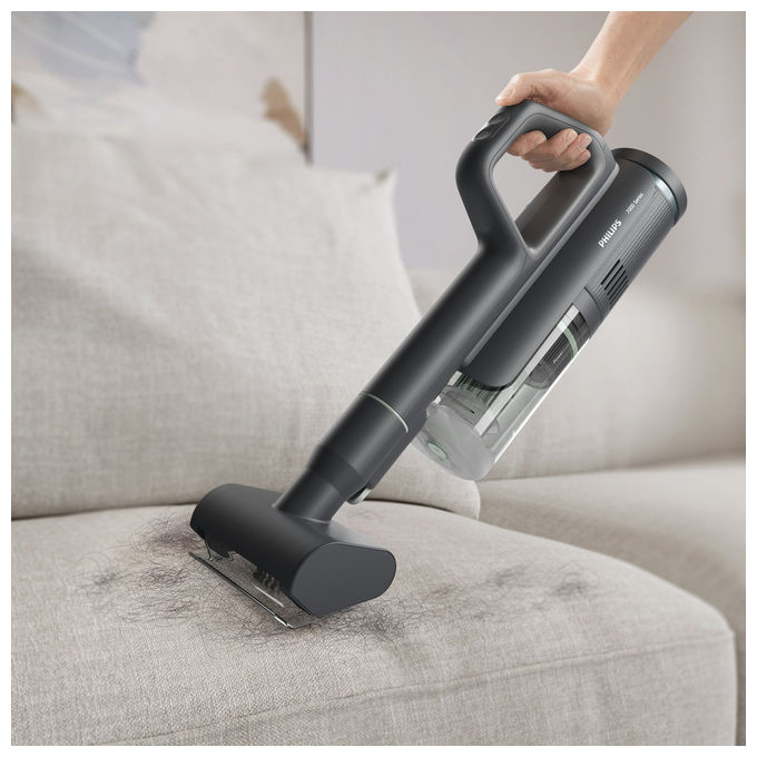Philips, Aspirapolvere Lavapavimenti Serie 7000 Aqua Trio Cordless, Nero