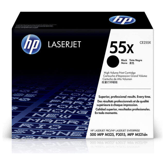 GandG, Toner Compatibile, Nero, Per HP CE255X CRG324II CRG724H CRG524II CRG324H