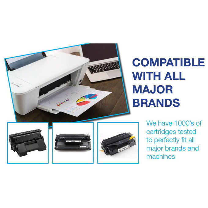 GandG, Cartuccia d'inchiostro, Nero, Compatibile con Canon PG-560XL, Alta Capacita'