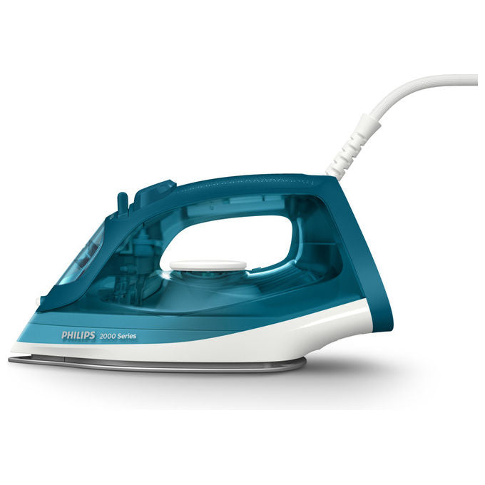 Philips DST2030-90 Serie 2000 Ferro a Vapore 2000 W Piastra Antiaderente Vapore 25 g-min Colpo 130 g-min Antigoccia Anticalcare colore Blu