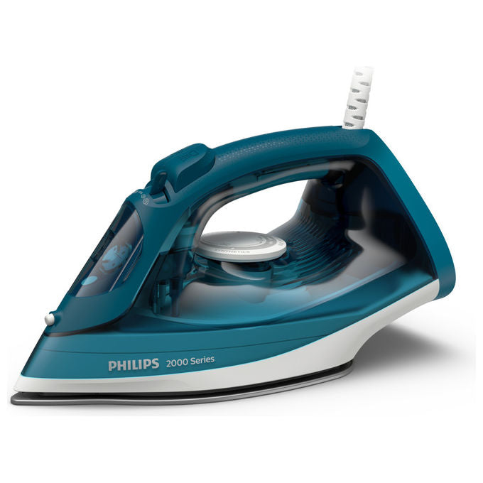 Philips DST2030-90 Serie 2000 Ferro a Vapore 2000 W Piastra Antiaderente Vapore 25 g-min Colpo 130 g-min Antigoccia Anticalcare colore Blu