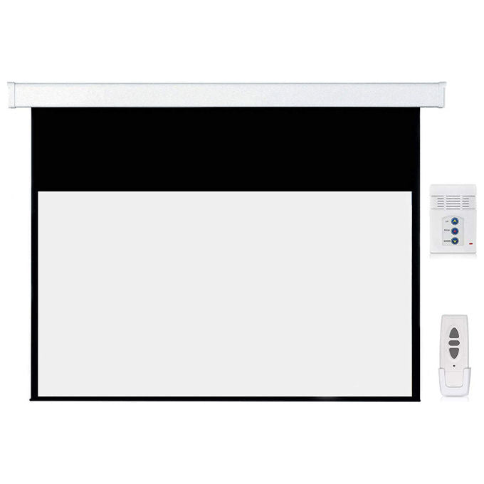 Napofix, Schermo Proiettore Elettrico, 3,43 m (135''), 16:9, Bianco Opaco, E169-3080