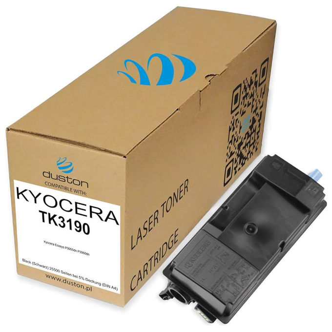 GandG, Toner Compatibile Kyocera TK3190, Nero, 25500 Pagine