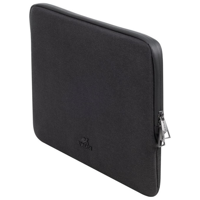 Rivacase 8115 Clark Custodia a Tasca MacBook Air 15.3'' Poliestere RPET Resistente all'Acqua colore Nero