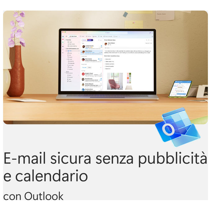 Microsoft, Office 365 Family, Suite Office, 1 Licenza, 1 Anno