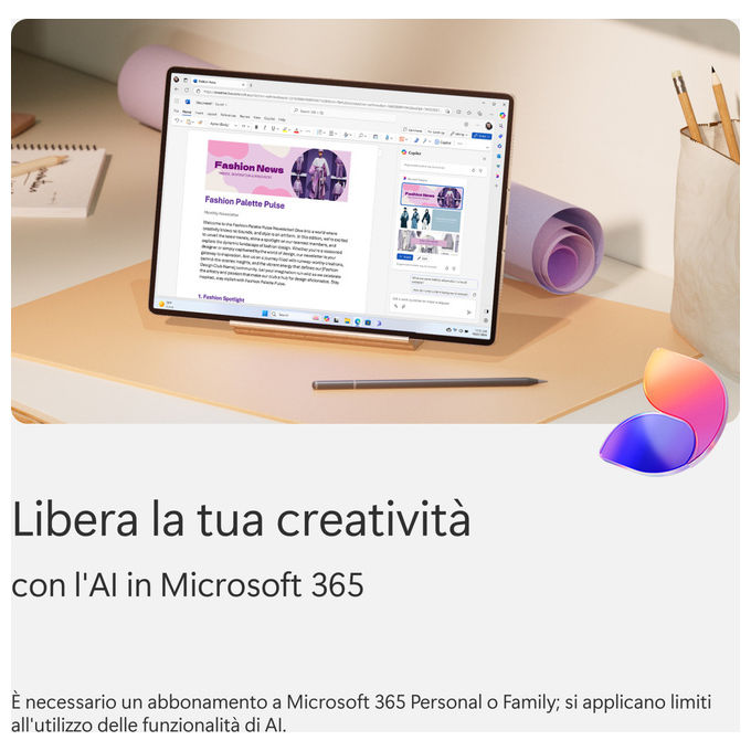 Microsoft, Office 365 Family, Suite Office, 1 Licenza, 1 Anno