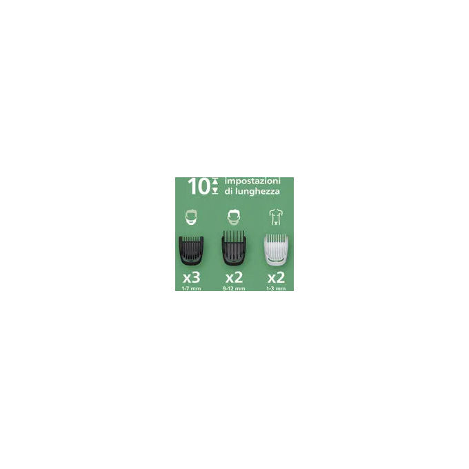 Philips, Multigrooming, 9 in 1, MG3945-15, Rifinitore All-in-One, Nero