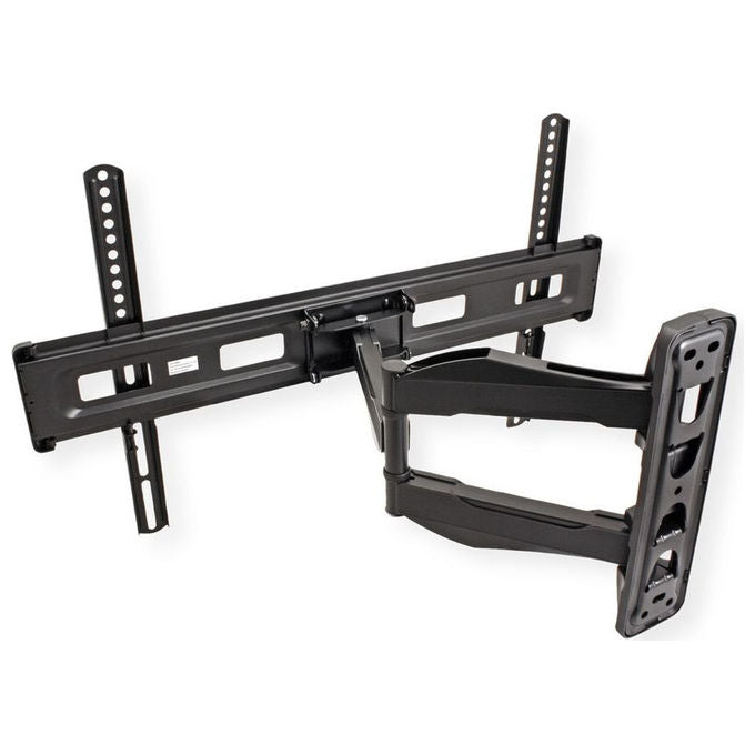 Value Supporto TV da Parete Articolato 37'' 70'' 4 Snodi VESA 600x400 mm Max 35 Kg colore Nero