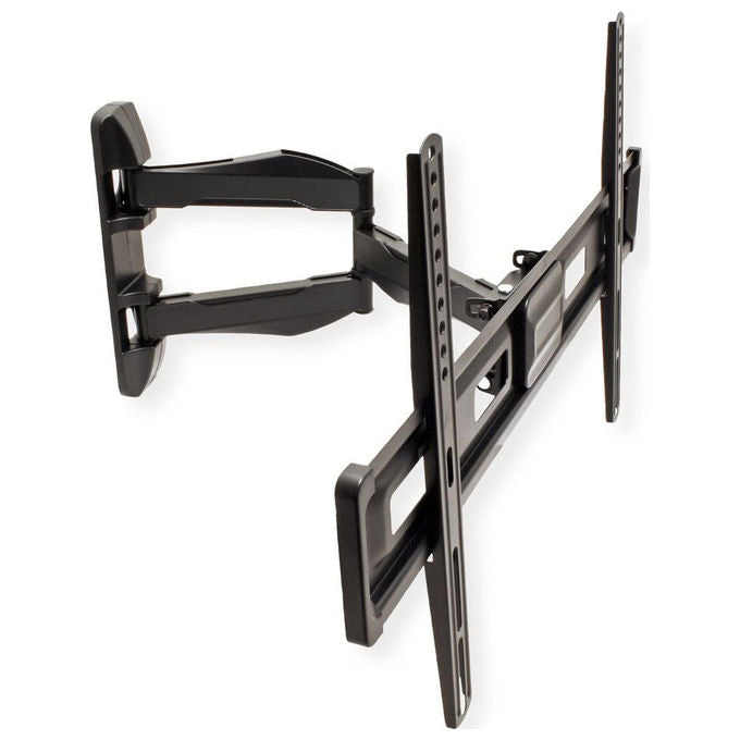 Value Supporto TV da Parete Articolato 37'' 70'' 4 Snodi VESA 600x400 mm Max 35 Kg colore Nero