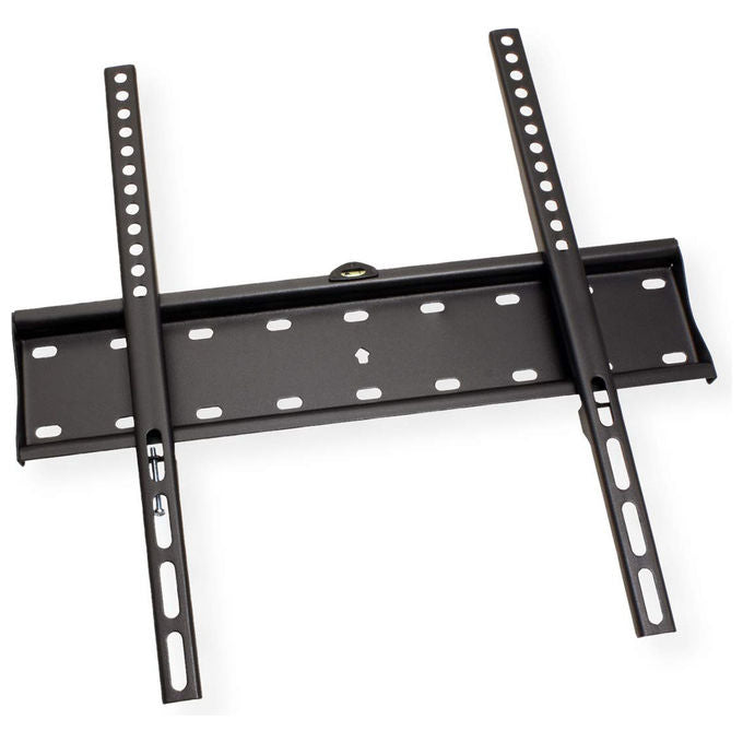 Value 17.99.1213 Supporto TV da Parete Fisso 32'' 55'' VESA 400x400 Portata 40 Kg Distanza 27 mm colore Nero