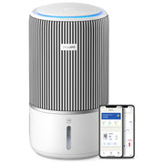 Philips AC3420-10 PureProtect Water Serie 3400 Purificatore d'aria e Umidificatore 2 in 1 per ambienti fino a 78 m² HEPA NanoProtect 300 m³-h 51 dB colore Bianco