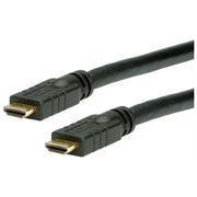 Value, Cavo HDMI Ultra HD 4K, 10 m, HDMI 2.0, Compatibilita' 3D, Nero