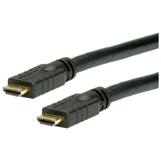 Value, Cavo HDMI Ultra HD 4K, 10 m, HDMI 2.0, Compatibilita' 3D, Nero
