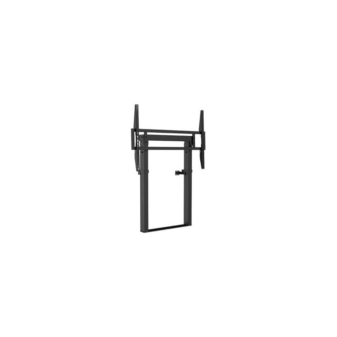 Link LKBR72 Supporto TV da Pavimento a Muro 55'' 100'' fino a 120 Kg VESA fino a 800x600 mm Altezza Regolabile 1240 1840 mm colore Nero