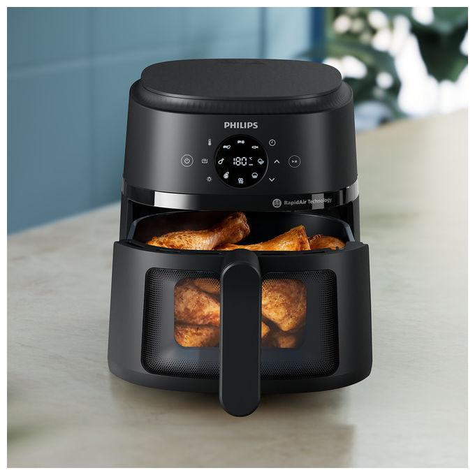Philips NA220-00 Serie 2000 Friggitrice ad aria 4.2 L 1500 W 13 programmi display touch colore Nero