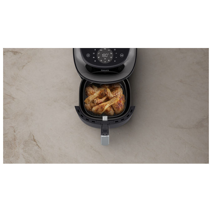 Philips NA322-00 Serie 3000 Friggitrice ad aria 4,2 L 1400 W 12 programmi Display LED colore Nero Rame