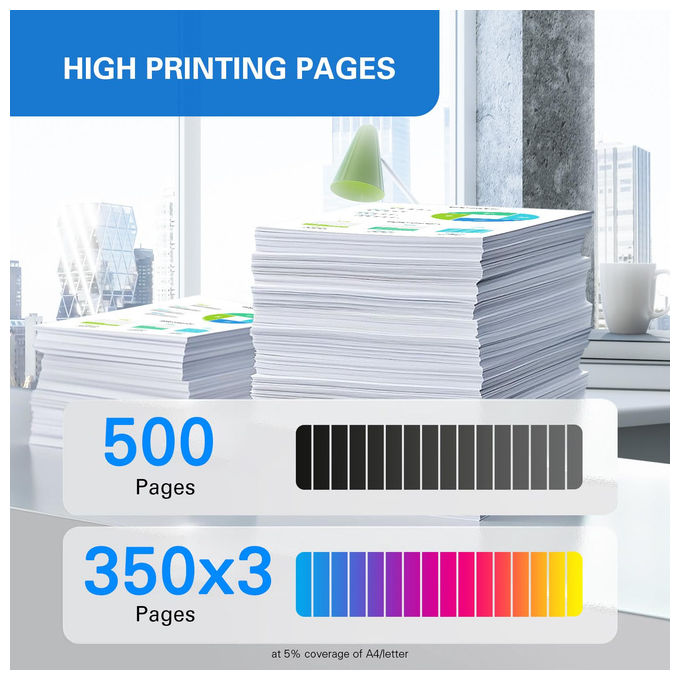 GandG NP-R2-0604XLBKCMY Kit Cartucce Inkjet Compatibili Epson 604XL Multipack 4 pz Nero 600 pag Ciano Magenta Giallo 400 pag colore Nero Ciano Magenta Giallo