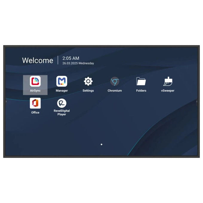 Viewsonic, Display Digitale 43 pollici, 4K Ultra HD, Wi-Fi, Android 14, Nero