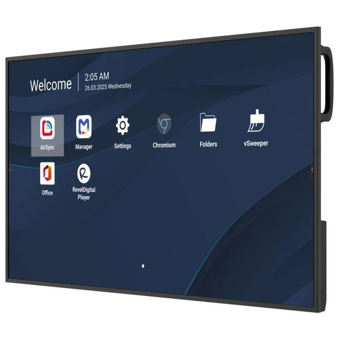 Viewsonic, Display Digitale 43 pollici, 4K Ultra HD, Wi-Fi, Android 14, Nero