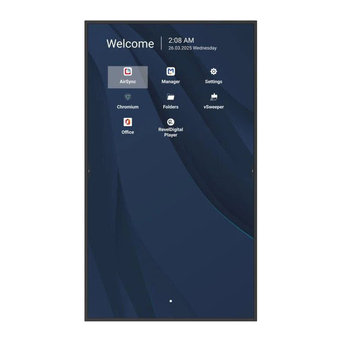 Viewsonic, Display Digitale 43 pollici, 4K Ultra HD, Wi-Fi, Android 14, Nero