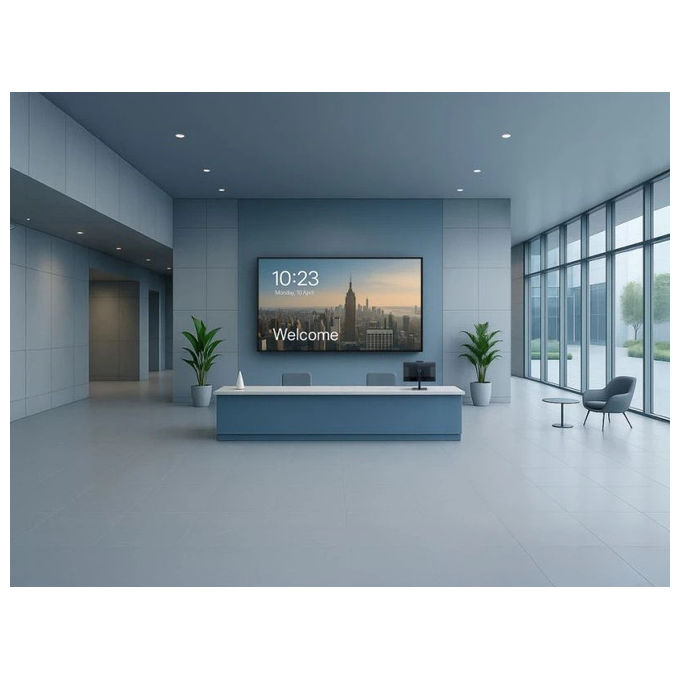 Viewsonic, Display Digitale 43 pollici, 4K Ultra HD, Wi-Fi, Android 14, Nero