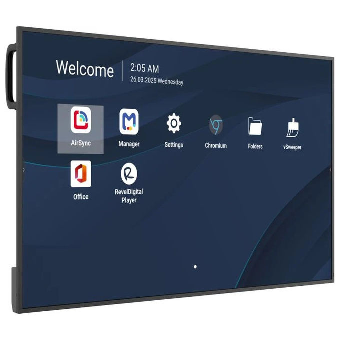 Viewsonic, Monitor Digital Signage, 50 pollici, 4K Ultra HD, Android 14, Nero