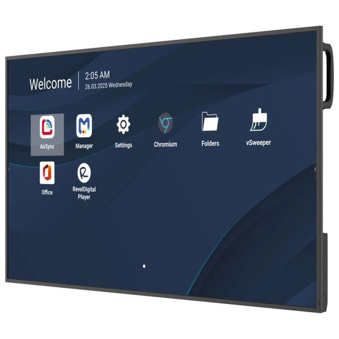 Viewsonic, Monitor Digital Signage, 50 pollici, 4K Ultra HD, Android 14, Nero