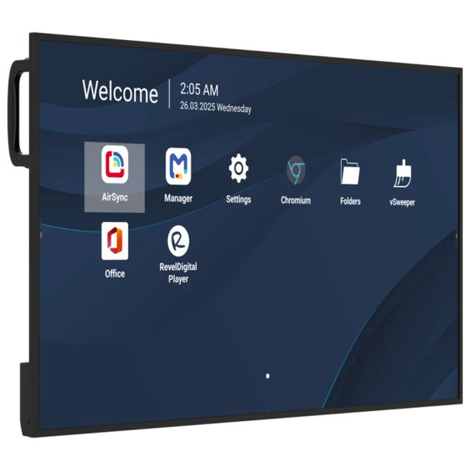 Viewsonic, Display Digital Signage, 43'' 4K Ultra HD, Luminosita' 500 cd-m², Android 14, Nero