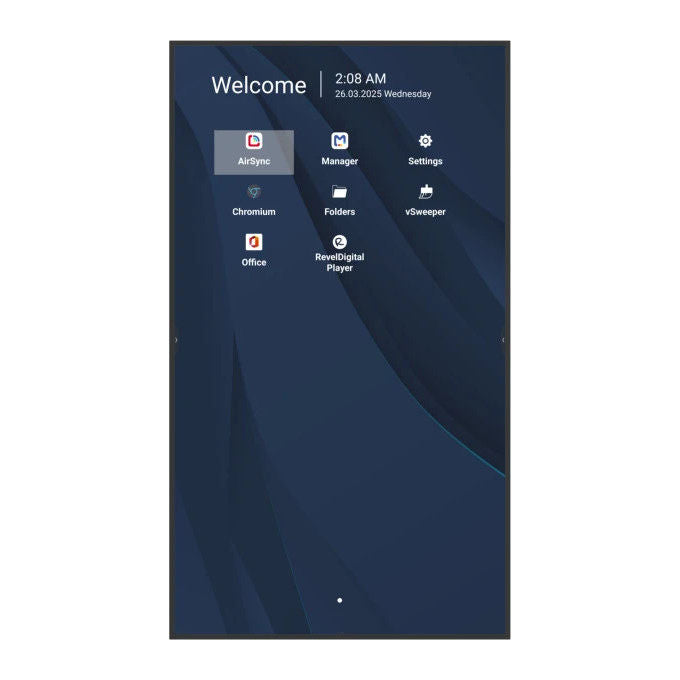 Viewsonic, Display Digital Signage, 43'' 4K Ultra HD, Luminosita' 500 cd-m², Android 14, Nero