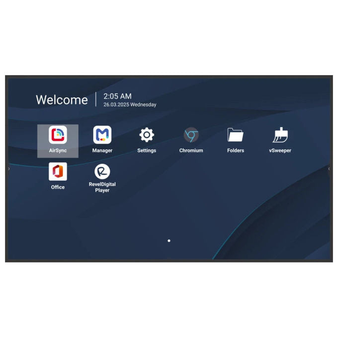 Viewsonic Display professionale 4K 86 pollici Android 14 Pannello piatto per segnaletica digitale