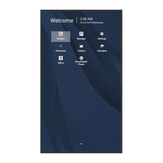 Viewsonic Display professionale 4K 86 pollici Android 14 Pannello piatto per segnaletica digitale