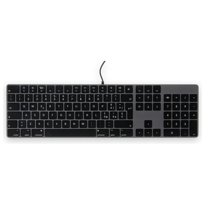 LMP, Tastiera Numerica USB-C Windows, Layout Italiano ISO, 106 Tasti, Alluminio Grigio Siderale