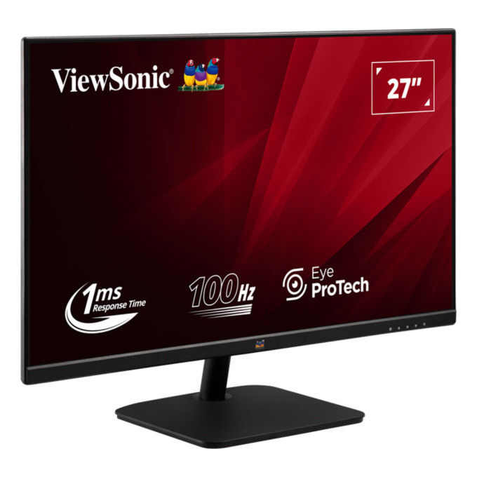 Viewsonic, Monitor PC 27'' Full HD LED IPS, VA2732-H-2, Nero