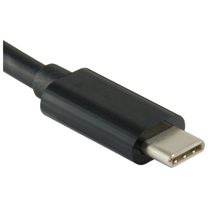 Equip, Hub USB-C a USB 3.0, 4 porte, Nero, Plastica