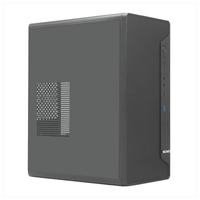 Nuwo, Case PC MicroATX, Alimentatore 500W, Mini Tower, USB 3.0, Nero