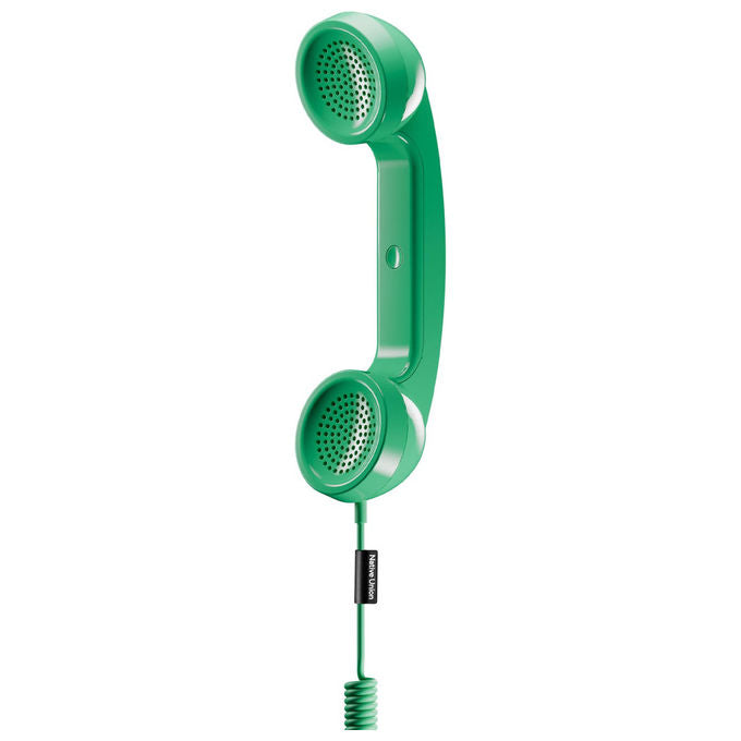 Native Union Pop Phone, Auricolare Retro' USB-C con Microfono, Pino per iPhone iPad Laptop