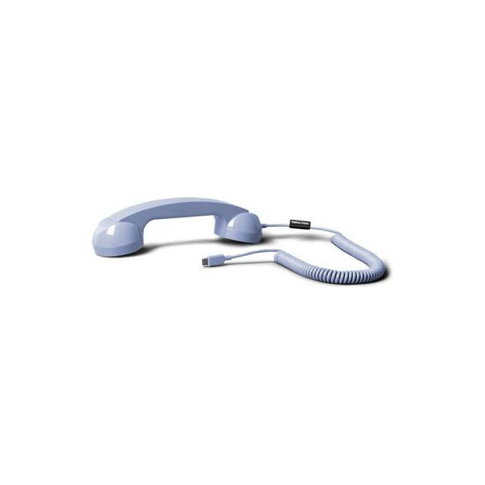 Native Union, Ricevitore Telefonico USB-C, Azzurro, Materiali Riciclati, Chiamate Audio e Video